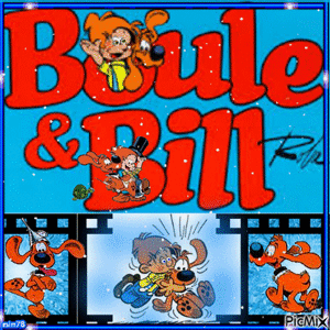 Gif animé Boule et Bill BD